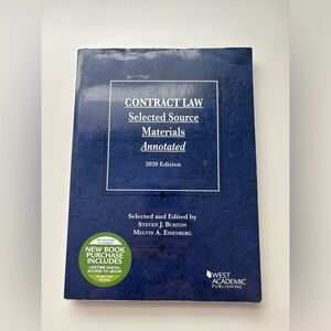 Contract Law, Selected Source Materials Annotated, 2020 Edition